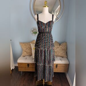 SAYLOR Aviva Metallic Dress